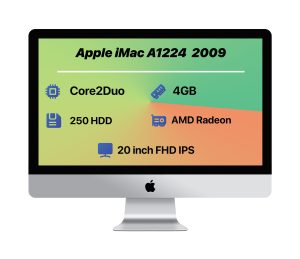 Apple iMac A1224 20 inch | Core2Duo-RAM 4GB-HDD 250GB