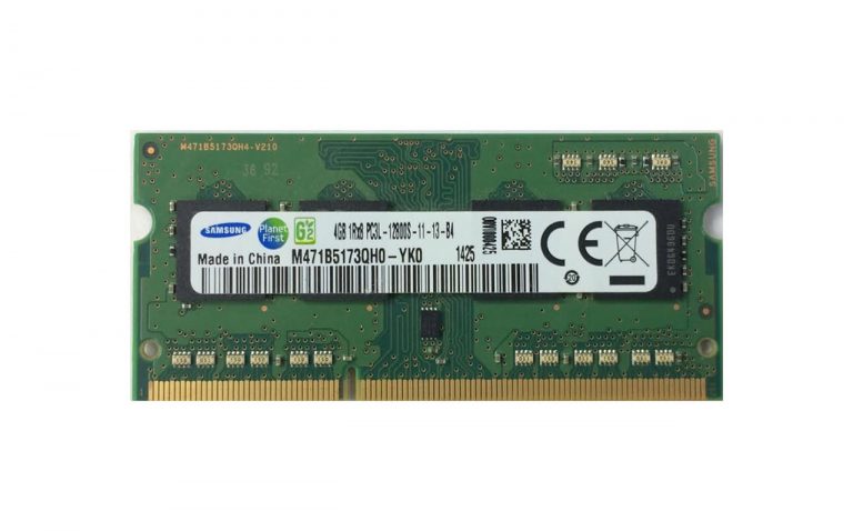 رم لپتاپ Samsung DDR3-L 12800 ظرفیت 4 گیگابایت