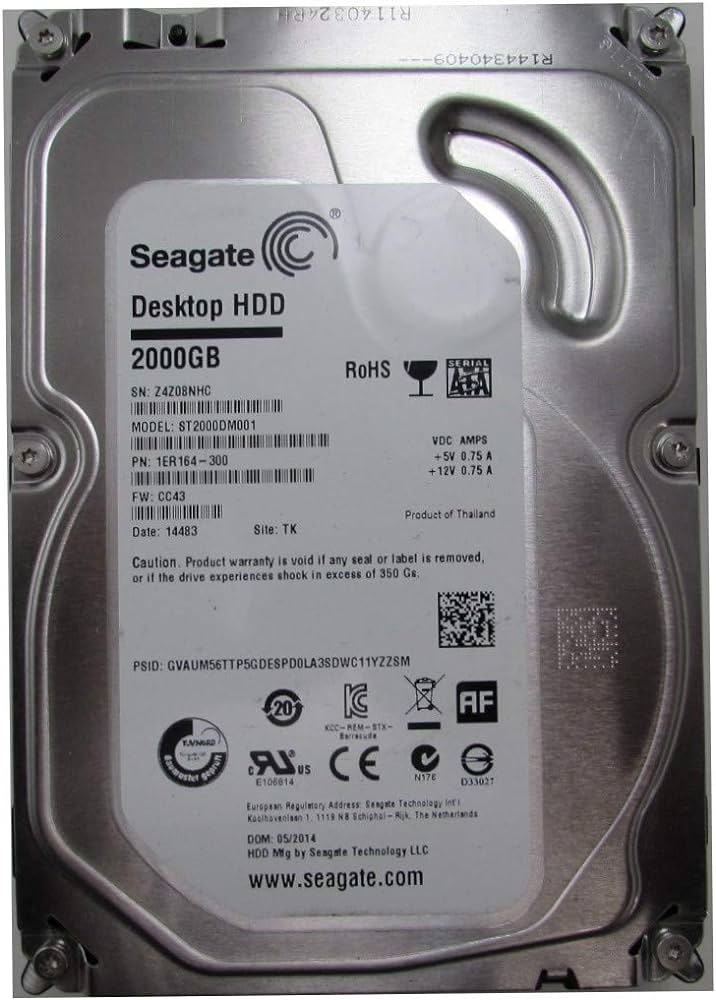 Hard Disk 3.5 inch 1TB هارد کامپیوتر