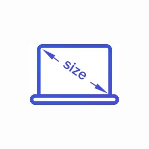 بر اساس سایز لپ تاپ