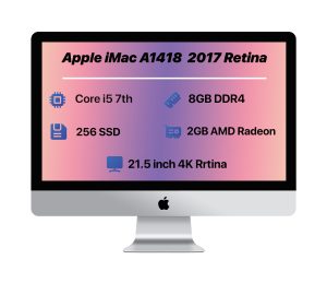 Apple iMac A1418 21.5 inch 4K 2017 | i5-RAM 8GB-SSD 256GB-VGA 2GB