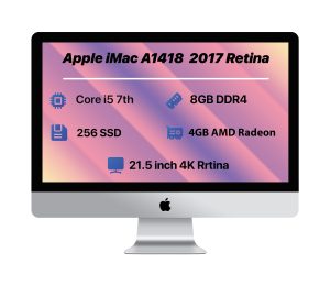 Apple iMac A1418 21.5 inch 4K 2017 | i5-RAM 8GB-SSD 256GB-VGA 4GB