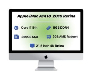 Apple iMac A1418 21.5 inch 4K 2019 | i7-RAM 8GB-SSD 256GB-VGA 2GB