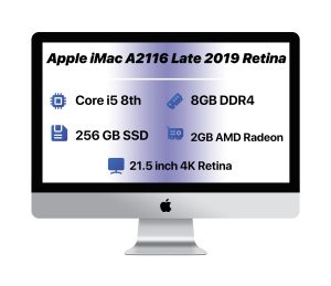 iMac A2116 21.5" 4K 2019 | i5-RAM 8GB-SSD 256GB-VGA 2GB