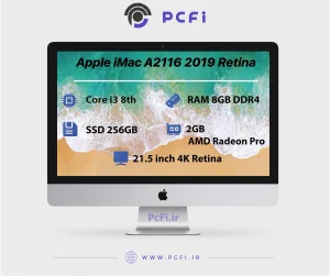 Apple iMac A2116 21.5 inch 4K 2019 | i3-RAM 8GB-SSD 256GB-VGA 2GB