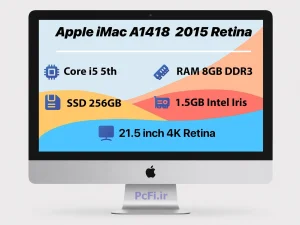 Apple iMac A1418 21.5 inch 4K 2015 | i5-RAM 8GB-SSD 256GB
