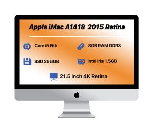 Apple iMac A1418 21.5 inch 4K 2015 | i5-RAM 8GB-SSD 256GB